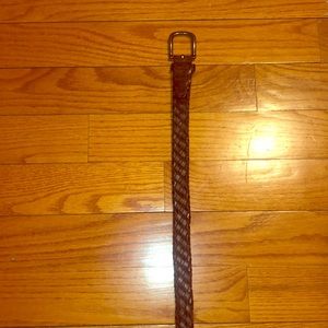 Massimo Dutti Leather Belt